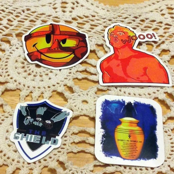 WWE Wrestling Stickers - Decals WrestleMania - Picture 5 of 5